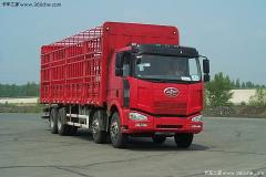 解放 J6M重卡 復(fù)合型 280馬力 8X4 倉柵載貨車(CA5310CLXYP63K1L6T4A2E)